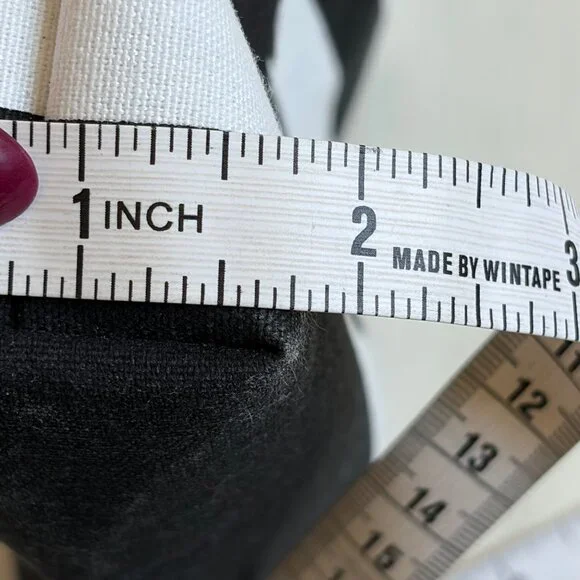 Sephora Favorites Black and White Mini Tote Bag with Handles - Picture 7 of 7